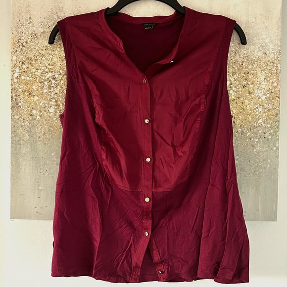 Ann Taylor Button Up Blouse (NWOT) - Picture 1 of 9